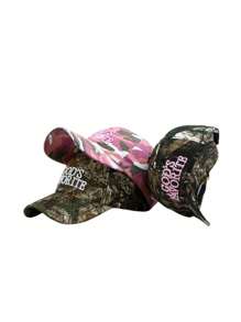God's Favorite Embroidered Camouflage Jungle Splatter Print Streetwear Baseball Cap (Print Pattern And Hang Tag Randomly Assorted)