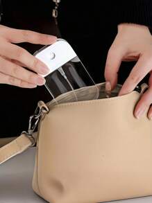 New 45ml 6-Color Portable Refillable Hand Sanitizer Alcohol Bottle Mini Card Spray Bottle Travel Split Bottle Cosmetics Press Strong Mist Water Hand Sanitizer For Adults, Strong Mist Water Hand Sanitizer For Adults Back To School