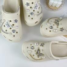 10pcs DIY Charm Decorations, Y2K Fashion Versatile Girl's Accessories For Clogs, Removable Shoe Decor, Halloween Christmas Birthday Gift, Girls Decoration