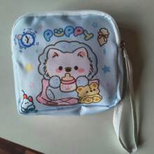 1pc Sanitary Napkins Sanitary Pad Storage Student Aunt Portable Cute Girl Bag Carry-On Large Capacity Storage Bag