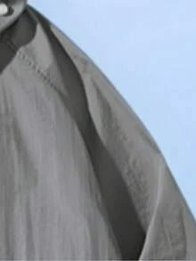 Men's Spring/Summer Outdoor Lightweight Casual Hooded Sun Protective Jacket Fishing - Grey - View 5