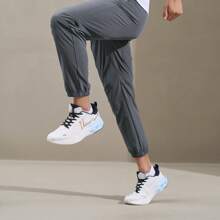 XTEP Athletic Pants For Men, Spring/Fall 2025 Official Quick-Dry Breathable Woven Athletic Pants, Casual Training Gym Pants. 876229980205