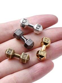 10pcs 8x20mm Antique Dumbbell Beads Alloy Barbell Spacer Beads For Jewelry Making Bracelet Necklace Diy Craft Accessories
