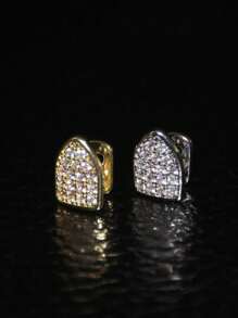 1 Peça Joia para Dente com Zircônia Cúbica em Estilo Hip Hop Unissex