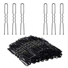 Set de 60 de plase elastice invizibile pentru păr și agrafe, pentru cocuri, balerini, accesorii pentru păr