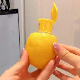 1pc Plastic Manual Citrus Juicer, Mini Lemon Juicer, Orange Press, Kiwi Fruit Easy Juicer, Preservative, Kitchen Tool Accessory