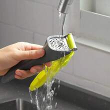 1 Peça Prensa de Alho de Plástico Fácil de Limpar - Plástico, Ferramenta de Cozinha Manual, Pica e Esmaga Facilmente, Esmagador de Alho