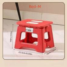 New Adult Portable Folding Stool Thickened Plastic Saddle Chair For Outdoor Activities And Fishing Gifts Party Favors