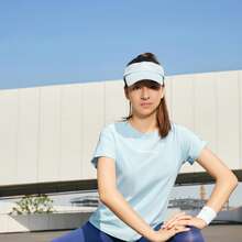 XTEP 運動短袖女款正宗秋季新款彈力冰絲T恤透氣短款T977228010282