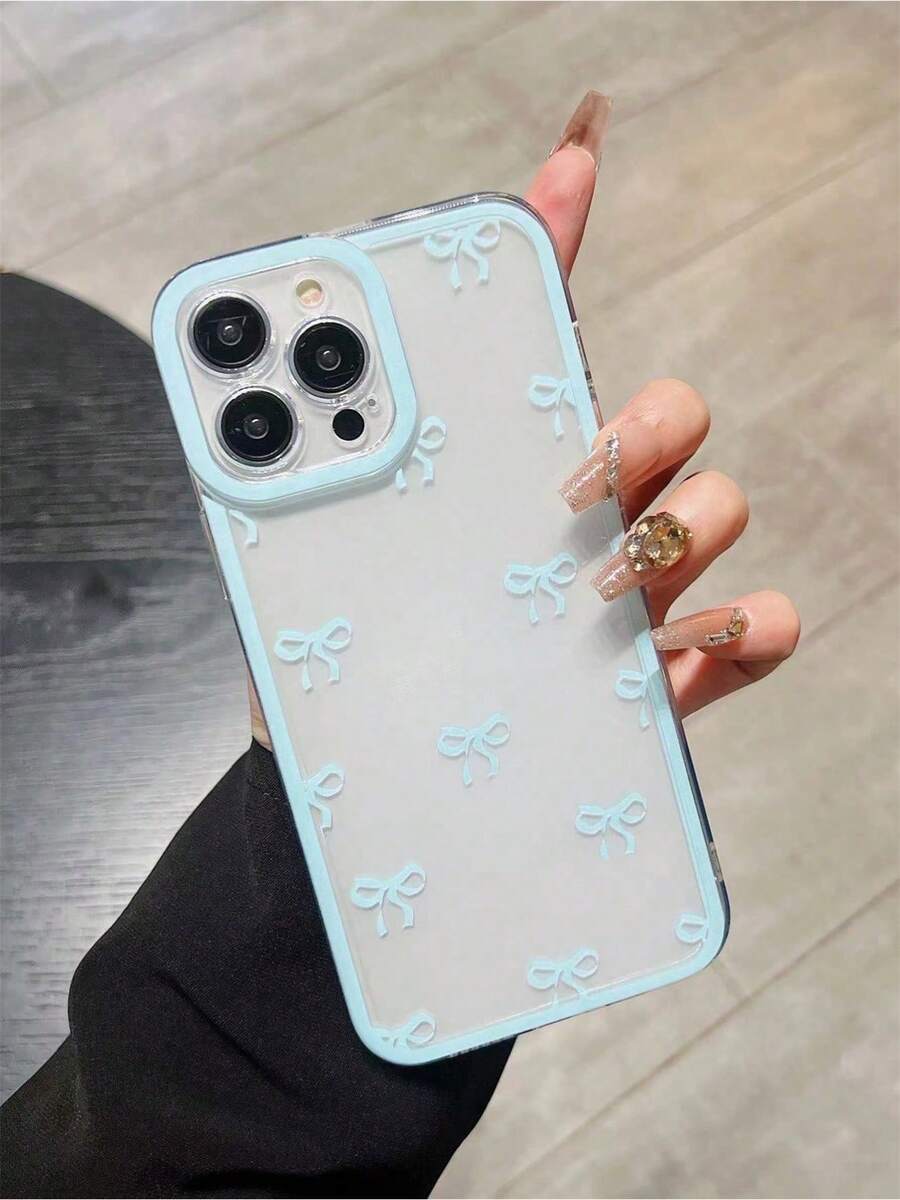 No incluye correa para teléfono móvil. Funda Apple Daisy de 1 unidad con orificios perforados de precisión y bordes rectos. Compatible con phone 15 Pro Max, 14 Plus, 13 Pro Max, 12 y 11. 1 unidad. - Azul - Ver 1