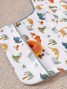 1 pieza Babero impermeable de manga larga y fácil de limpiar, para niños y niñas de 6 a 36 meses, lavable a máquina - Multicolor - Ver 6