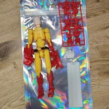 1 件 13 关节可动 3D 打印小雕像系列（3D 打印材料相对易碎且易破损，请小心处理，需要修剪和组装）- 收藏品、生日礼物、复活节礼物、万圣节礼物、圣诞节礼物、完美礼物 - 彩色 - 查看 22