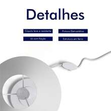 Iron Lamp Decoration Living Room Office Bedroom Table Lamp Bivolt Clean - Black - View 4