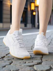 LI-NING 羽球鞋全能王Ⅴ 標準白男女同款專業羽球實戰訓練鞋 AYTT001-5