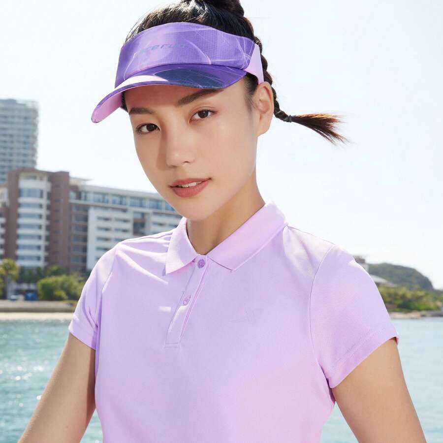 XTEP Sombrero de copa para hombre y mujer - Gorra deportiva para pareja, sombrero profesional para maratón, entrenamiento al aire libre, sombrilla, carrera, correr - 878137260037 - Rosa púrpura - Ver 1