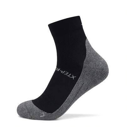 XTEP Calcetines deportivos profesionales para hombres y mujeres, nuevos calcetines largos de tubo antibacterianos con bucles, transpirables y para fitness de otoño 876439560048