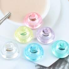 5/6pcs Resin Potted Flower Statues & Funny Poop Decor, Suitable For Desktop & Car Decoration