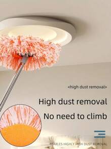 1Pc Wall Mop,Wall Mop Cleaner With Long Handle,Cleaning Mop,Multi-Functional Wall Cleaning Mop,Dusters For Cleaning,Long Handled Duster,Extendable Duster,Back To School Must Haves,Floor Wall Tile Glass Window Car Cleaning Mop,Splicing Wet And Dry Ceiling Mop,High-Quality Baseboard Cleaner,Professional-Grade Baseboard Cleaner Tool With Handle,Superior Quality Dust Mop,Efficient Ceiling Fan Cleaner Duster