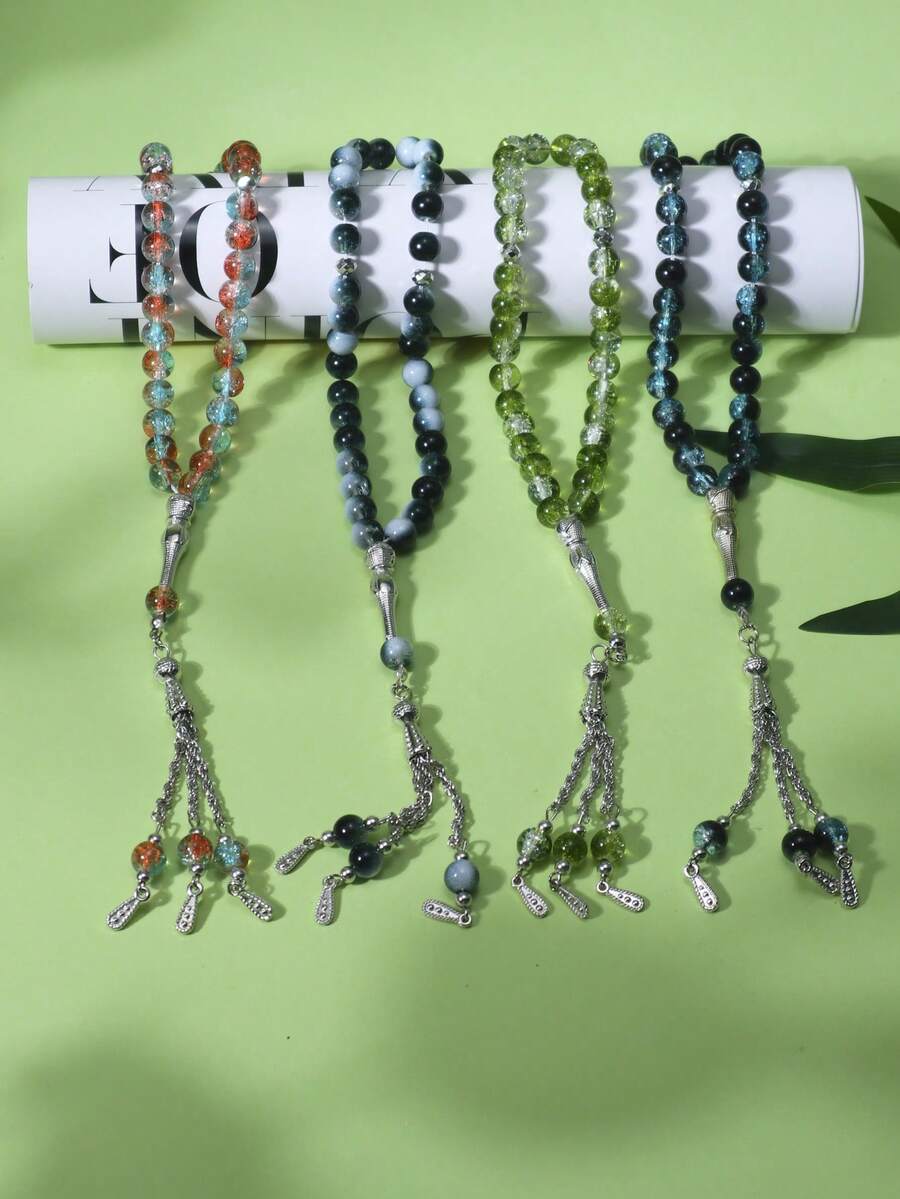 Orthodoxe Gebetsschnur Set - Handgefertigt Armband Und Halskette Mit Kreuz