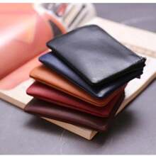 Minimalist Multifunctional Soft Leather Mini Ultra-Thin Card Holder Coin Purse Key Case Small Zipper Wallet For Men And Women For Women Travel Wallet Coin Wallet Wallet Mini Wallet Purse Wallet