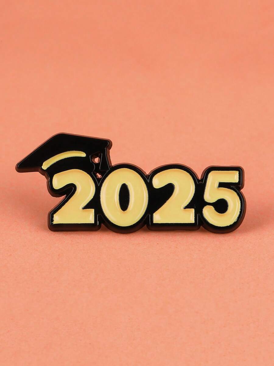 1个2025年博士毕业帽胸针,高考满分徽章,学生纪念礼物 - BR261 - 查看 1