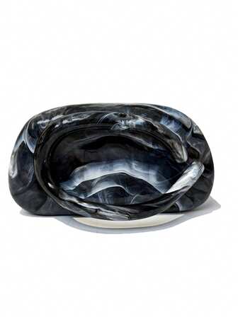 2025 女士独特贝壳形斜挎包，时尚手拿包，适合婚礼/晚会