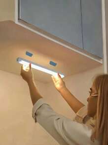 Kexinlighting Kexinlighting 4/6PCS LED Motion Sensor Lights - Built-In 400mah Rechargeable Battery Wireless Charging, Magnetic Base Suitable For Kitchen, Cabinets, Stairs And Wardrobes