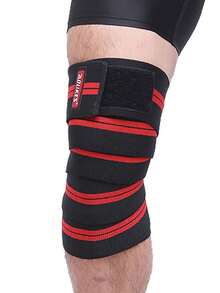 AOLIKES 1pc Men Women Adjustable Compression Knee Wrap Support For Squat Weighting Gym Accessories Knee Support Sports Knee Pads Gym Knee Pads - Multicolor - View 7