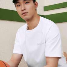 XTEP Kurzarm T-Shirt für Herren, Sommer 2025 Neuankömmling Herren vielseitiges reines Baumwolle Halbarm Basketball Loose-Fit Athletik-Oberteil. 876229010006