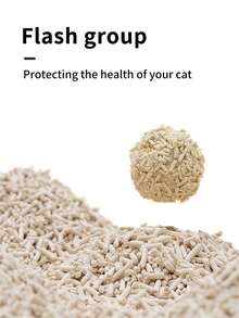 Arena para gato aglomerante de bentonita que desodoriza y elimina olores, de rápida expansión y buena absorción, suministros para mascotas - Multicolor - Ver 9