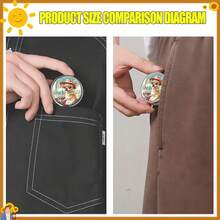 1pc Personalized Custom Photo Pill Box, This Pill Box Is Made Of High-Quality Stainless Steel Material, Sturdy And Durable, No Fear Of Bumps, Corrosion Resistance, No Rust, Even If It Is Used Frequently, It Can Also Maintain A New State For A Long Time, Its Shape Is Small And Exquisite - Multicolor - View 10