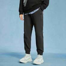 XTEP Xtep Sports Pants Men's Spring Official Loose Printed Men's Pants Casual Ankle Pants 976129630316