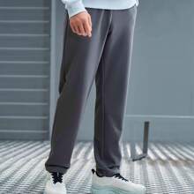 XTEP Special Step Guards Men's 2024 New Autumn Men's Pants Casual Men's Pants Straight Knitted Sports Pants 876329630159