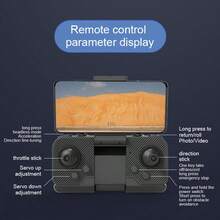 G5 Pro profesional HD ESC 2K Cámara Dual evitación de flujo óptico posicionamiento FPV Racing Drone - Negro - Ver 11