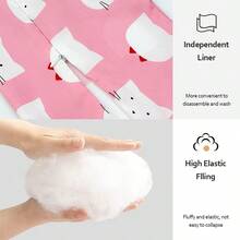 1 件 U 型哺乳枕 - 多功能、可拆卸、可机洗枕套 - 为哺乳、侧睡和孕期提供腰部和颈部支撑 - 混合颜色 - U型哺乳枕 - 查看 7