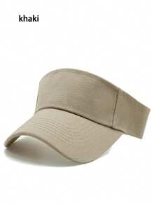 1pc Sky Blue Baseball Cap, Summer Sun Protection - Multicolor - View 7