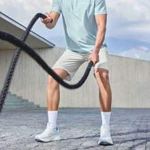 XTEP Men's Summer 2025 New Leisure Running Fitness Woven Moisture-Wicking Quick-Dry Men's Sports Shorts 875229970083