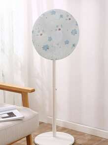1pc Circular Electric Fan Dust Cover, Floor Standing Or Tabletop, Universal Protective Storage Case And Anti-Pinching Cover