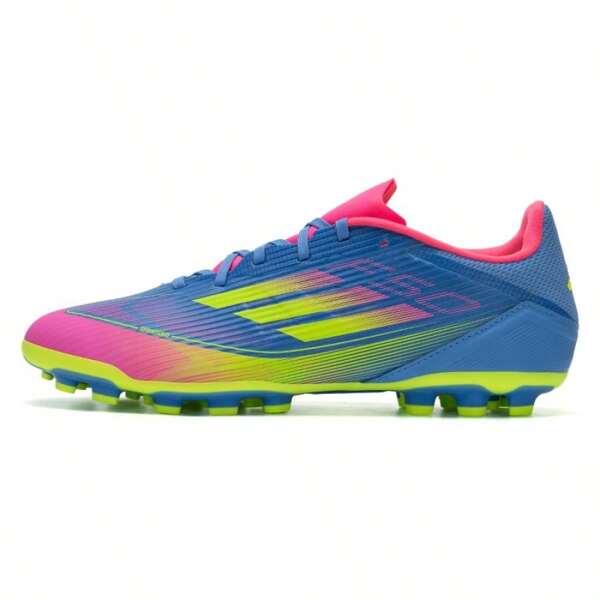 Adidas Tacos de fútbol/fútbol sala F50 LEAGUE 2G / 3G AG, con agarre, absorción de impactos y transpirabilidad, para hombres y mujeres, zapatos de partido profesionales, IE1263