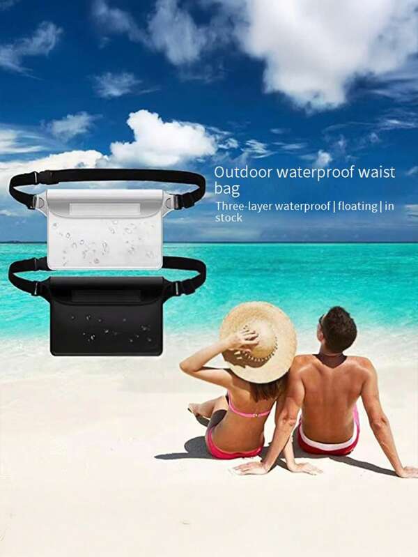 High Quality Waist Bag With Adjustable Shoulder Strap, Suitable For Beach Travel, Swimming, Diving, Boating, Fishing