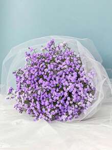 3/5/10/20/30 piezas Flores artificiales Gypsophila (Paniculata), ramos de Gipsófila artificial a granel, flores falsas de Gipsófila para centros de mesa de bodas, arreglos, decoración de oficina y hogar