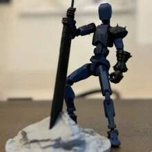 1 件 13 关节可动 3D 打印小雕像系列（3D 打印材料相对易碎且易破损，请小心处理，需要修剪和组装）- 收藏品、生日礼物、复活节礼物、万圣节礼物、圣诞节礼物、完美礼物 - 彩色 - 查看 21