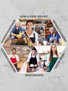 Personalisierbare Foto/Text Multifunktions-Schürze, personalisierte Namen/Logo Schürze für Köche/Kochen/Küche, wasserdichte Schürze für Friseure/Schönheitssalons/Barbiere, einzigartiges personalisiertes ideales Geschenk für Ihn/Sie