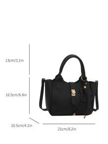 Nova bolsa de ombro feminina de luxo com textura de lichia, bolsa transversal versátil para deslocamento diário, 2025