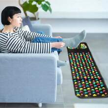 Tabla de presión de dedos, Almohadilla de masaje de pies, Equipo de fitness para el hogar, Versión súper dolorosa, Almohadilla de terapia de pies, Almohadilla de silicona de puntos de acupresión para pies, Manta para caminar