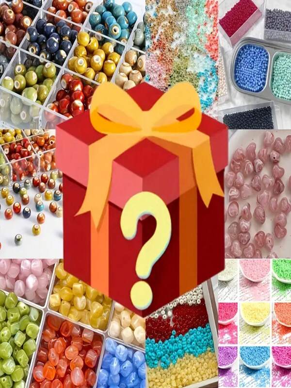 30pcs DIY Beads, Cell Phone Decoration Self-Made Bead Chain, Various Styles Mix And Match, Random Delivery, Surprise Holiday Party Decor Gifts, Loose Transparent Bead Filler, DIY Graduation Gifts Making Materials