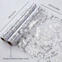 1Roll Gold Table Runner, Sequin Glitter Foil Metallic Thin Mesh Runner Roll 11"X3/5/10 Yards, Gold Table Decorations For Event Party, Engagement,Wedding, Birthday Party, Christmas(Multi-Color Available) Summer Gifts Beach Back To School School Supplies Room Decor - Multicolor - View 29