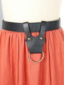 1pc PU Leather Holder Suitable For Medieval Belt Renaissance Viking Faire LARP Cosplay Prop - Multicolor - View 8