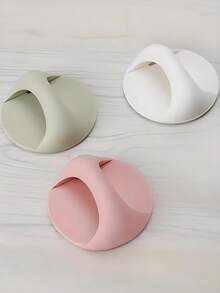 Easy-To-Install Hygienic Toilet Seat Lifter – Premium Green Round Design For Enhanced Bathroom Sanitation – Hands-Free Touchless Toilet Lid Raiser For Doors, Windows, Cabinets & Refrigerators – No Power Required, ABS Plastic – Ideal For Home, Office & Public Restrooms Bathroom Decor Summer - Multicolor - View 8