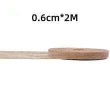 5M/Packung Natürliches Vintage Jute Sackleinen Band Basteln DIY Bögen Hochzeiten Geschenk Verpackung ideal für Sträuße, Jute Stoff Geburtstagsfest Kuchen Heim Dekoration in 6 Größen erhältlich (10mm-38mm)